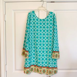 Peach Love Long Sleeve Dress